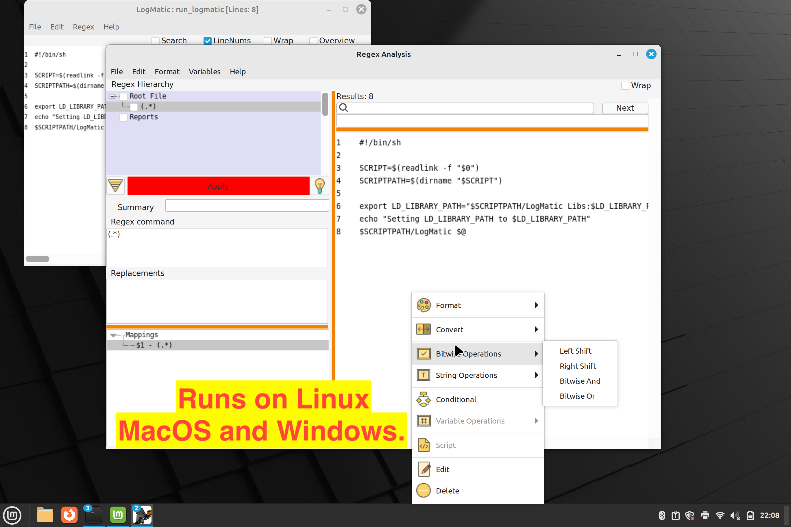 LogMatic Supports Linux